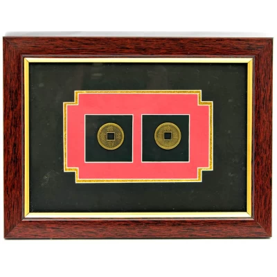 Картина "2 монеты" (23,5х17,5х1 см) код 24512