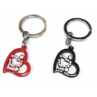 Брелоки  для влюбленных (Q) Лук со стрелами красно-черные