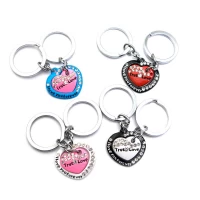 Брелоки  для влюбленных (Q) Сердца (480)