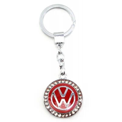 Брелок автомобильный (BA) 'Volkswagen' красный