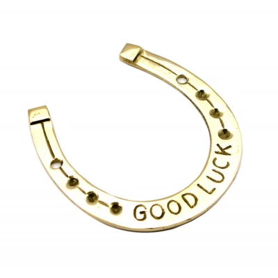 Подкова бронзовая Good luck (11.5х11х0,5 см)(Naal Good Luck Big) Подкова бронзовая "Good luck" (11.5х11х0,5 см)(Naal Good Luck Big) код 24712