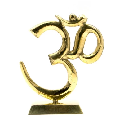 ОМ бронзовый на подставке (12,5х10,5х4,5 см)(Om Table No. 3) ОМ бронзовый на подставке (12,5х10,5х4,5 см)(Om Table No. 3) код 24714