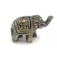Подставка под благовония Слон серебро (4х2,5х1,5 см)