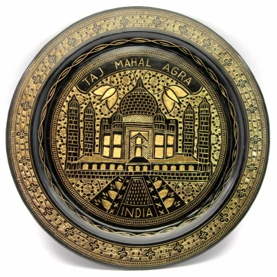 Тарелка бронзовая настенная (29 см)(Wall Plate BD 12)