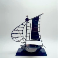 Техно-арт Парусник (26х22,5х9 см)