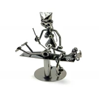 Техно-арт Леди доктор металл (19х19,5х10 см)