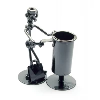 Техно-арт подставка под ручки+визитница Почта металл (16,5х14,5х7 см)