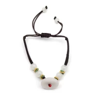 Браслет нефритовый Диск