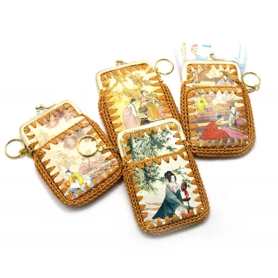 Кошелек - брелок (13,5х8,5х0,5 см)(T11) код 25187