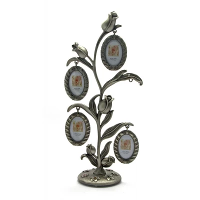 Фоторамка "Цветок" (5 фото) (25,5х12х7 см)(9683P) код 25256