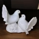 Голуби пара фарфор (12х9,5х5,5 см)