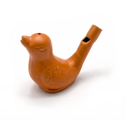 Свистулька глиняная Соловей (6,5х8х3,5 см)