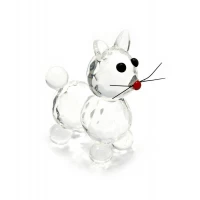 Кошка хрустальная (4,5х3,5х2см)