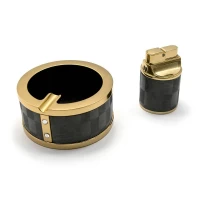 Подарочный набор (Пепепельница с зажигалкой)(17х12х5 см)