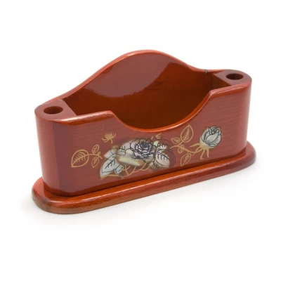 Визитница с подставкой для ручек(14х7х4,5 см)(Вьетнам)