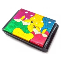 Шкатулка с зеркалом Рыбы (24х16,5х6 см)(Вьетнам)