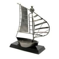 Техно-арт Парусник (26х22,5х9 см)
