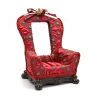 Подставка под бижутерию с зеркальцем Кресло (15х11,5х9 см)