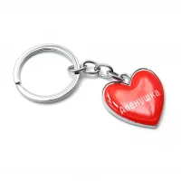 Брелок сердечко  Алёнушка