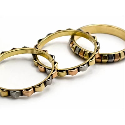 Браслеты медные (н-р 3 шт) (d-7 см) код 25784