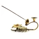 Подсвечник "Скорпион" бронзовый (19х9,5х9,5 см)(Candle stand Scorpion Big) код 25811