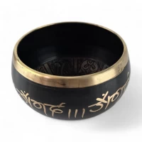 Чаша поющая Черный Лотос ( 7х 13х 11,5 см)