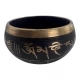 Чаша поющая Черный Лотос ( 7х 13х 11,5 см)