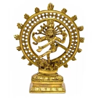 Шива танцующий бронзовый (21х16,5х5,5 см)(1 KG)