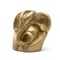 Ганеша бронзовый (3.4х 3.2х 1.9 см)
