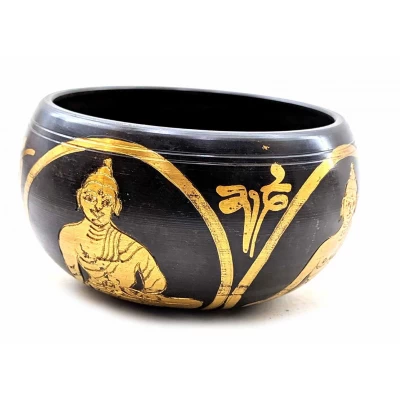Чаша поющая Будда (d-12 см h-6.5см)(560 г.)