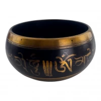 УЦЕНКА Чаша поющая Будда (d-12 см h-6 см)(550 г.)