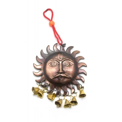 Колокольчик "Солнце" (8,5х18 см) (10шт/уп) код 25933