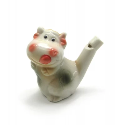 Свистулька керамическая "Корова" (6,5х8х3,5 см) код 25968
