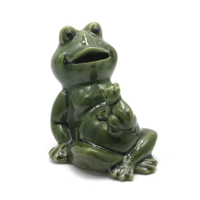 Лягушка керамическая (10х9х8 см)(9D082) код 25997