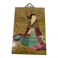 Картина Гейша с музыкальным инструментом (30 х 20 х 0,9 см)