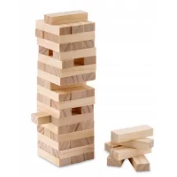 Игра настольная Дженга, массив дерева (48 брусков)(23х7х7 см)