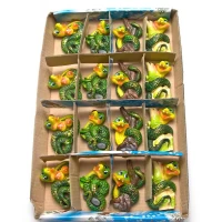 Змея магнит на холодильник (5х4 см)(16 шт/уп)