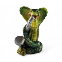 Змея-кобра с саксофоном (8,5х6х,4,5см)