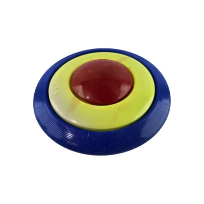 Фрисби красно-желто-синяя (летающая тарелка)(d-23 см) Фрисби красно-желто-синяя (летающая тарелка)(d-23 см)
