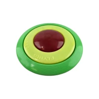 Фрисби красно-желто-зеленая (летающая тарелка)(d-23 см)