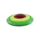 Фрисби красно-желто-зеленая (летающая тарелка)(d-23 см)