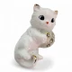 Котенок с клубком фарфор (9,5х6х5,5 см)