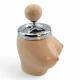 Пепельница с крышкой-вертушкой «Body Art», керамика (16×10×10 см)