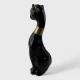 Кошка керамическая черная (22,5х8х6,3 см)