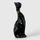 Кошка керамическая черная (22,5х8х6,3 см)