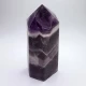 Кристалл из аметиста в форме башни полированный 7 см