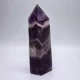 Кристалл из аметиста в форме башни полированный 7 см