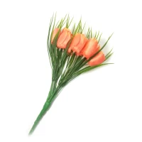 Тюльпаны алые букет (25 см)