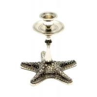 Подсвечник бронзовый Морская звезда (12,5х12,5х12 см)