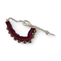 Колокольчики для танцев красные (10 колокольчиков)